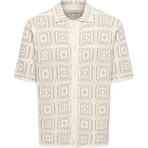 Only & Sons Onsbart RLX 5 Ss Shirt Knit Noos, Häger, XXL Only & Sons Onsbart RLX 5 Ss Shirt Knit Noos, Häger, XXL