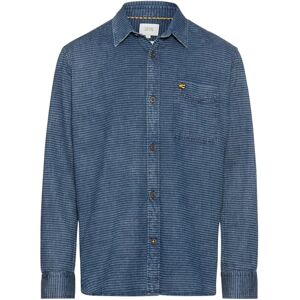 camel active Långärmad skjorta för män i overshirt-look, Midnattblå, L camel active Långärmad skjorta för män i overshirt-look, Midnattblå, L