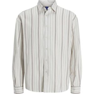 JACK & JONES herr Jorjames delad randig skjorta Ls, Djup mullvaden, S JACK & JONES herr Jorjames delad randig skjorta Ls, Djup mullvaden, S