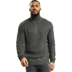 Brandit Bundeswehr Troyer ny BW tröja med dragkedja marine stickad rolli PULLI, antracit, 3XL Brandit Bundeswehr Troyer ny BW tröja med dragkedja marine stickad rolli PULLI, antracit, 3XL