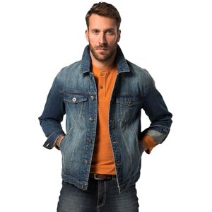 JP 1880 herrstora storlekar överdimensionerade herrkläder L-8XL jeansjacka, bröstfickor, knapplist, upp till 8 XL 826234, Blå denim, 8XL JP 1880 herrstora storlekar överdimensionerade herrkläder L-8XL jeansjacka, bröstfickor, knapplist, upp till 8 XL 826234, Blå denim, 8XL