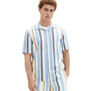 TOM TAILOR Herr 1036217 skjorta, 31778-blå flerfärgad Big Stripe, XXL, 31778 – Blå Multicolor Big Stripe, XXL TOM TAILOR Herr 1036217 skjorta, 31778-blå flerfärgad Big Stripe, XXL, 31778 – Blå Multicolor Big Stripe, XXL