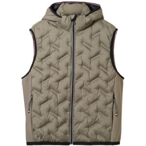 TOM TAILOR herrväst, 32097 – Smokey Olive Green, XL TOM TAILOR herrväst, 32097 – Smokey Olive Green, XL