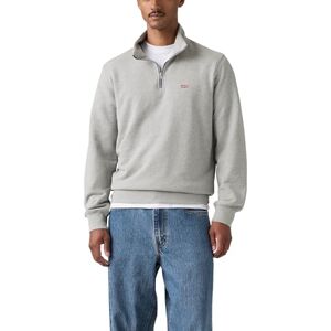 Levi's Original Hm 1/4 dragkedja mellanton grå värme Levi's Original Hm 1/4 dragkedja mellanton grå värme
