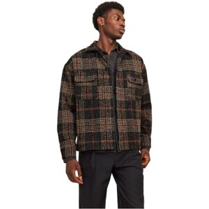 JACK & JONES JACK&JONES JORROXBURY Boucle Overshirt LS, järngrind, S JACK & JONES JACK&JONES JORROXBURY Boucle Overshirt LS, järngrind, S