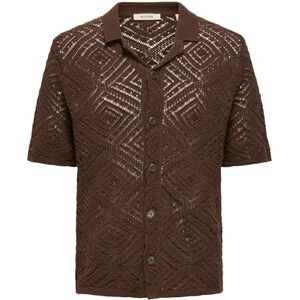Only & Sons Onskolmar Reg 5 Ss Shirt Knit, Halv kopp, S Only & Sons Onskolmar Reg 5 Ss Shirt Knit, Halv kopp, S