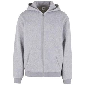 Urban Classics Huvtröja för män, fluffig huvtröja med dragkedja, huvtröja med dragkedja för män, oversize passform Urban Classics Huvtröja för män, fluffig huvtröja med dragkedja, huvtröja med dragkedja för män, oversize passform