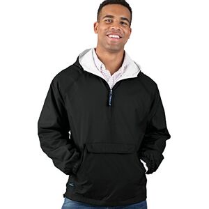 Charles River Apparel Charles River Regnjacka, vind- och vattentålig, Svart, XXL Charles River Apparel Charles River Regnjacka, vind- och vattentålig, Svart, XXL