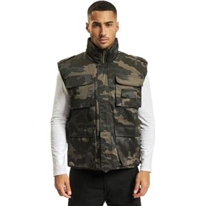 Brandit Ranger väst för män, Darkcamo, 5XL/Stor Brandit Ranger väst för män, Darkcamo, 5XL/Stor