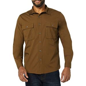 Amazon Essentials mäns Slim-Fit långärmad tvåficksbruksskjorta (tidigare Goodthreads), mörk oliv, medium lång Amazon Essentials mäns Slim-Fit långärmad tvåficksbruksskjorta (tidigare Goodthreads), mörk oliv, medium lång