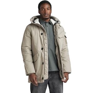 G-STAR RAW herr Vodan vadderad parkas med huva jackor, Grå (elefant hud D22713-D419-G106), M G-STAR RAW herr Vodan vadderad parkas med huva jackor, Grå (elefant hud D22713-D419-G106), M