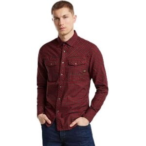 G-STAR Dakota Slim Shirt långärmad, Flerfärgad (Baron Chibi Check D25223-d818-g907), M G-STAR Dakota Slim Shirt långärmad, Flerfärgad (Baron Chibi Check D25223-d818-g907), M