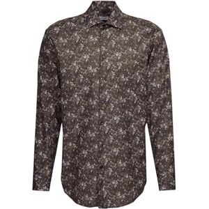 Seidensticker Silkesdekal herr business skjorta – normal passform – lätt att stryka – Kent krage – långärmad – 100% bomull, GRÅ, 42 SE Seidensticker Silkesdekal herr business skjorta – normal passform – lätt att stryka – Kent krage – långärmad – 100% bomull, GRÅ, 42 SE