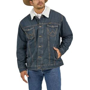 Wrangler Herr 74256rt Cowboy Cut Western fodrad jeansjacka (1-pack), Sherpa/denim, L Wrangler Herr 74256rt Cowboy Cut Western fodrad jeansjacka (1-pack), Sherpa/denim, L