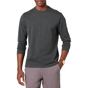 Amazon Essentials Herr Slim-Fit långärmad t-shirt, mörkgrå ljung, Small Amazon Essentials Herr Slim-Fit långärmad t-shirt, mörkgrå ljung, Small