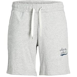 JACK & JONES Mäns JPSTTREVOR Sweat Shorts GMS Sweatshorts, Light Grey Melange, S, Ljusgrå melange, S JACK & JONES Mäns JPSTTREVOR Sweat Shorts GMS Sweatshorts, Light Grey Melange, S, Ljusgrå melange, S