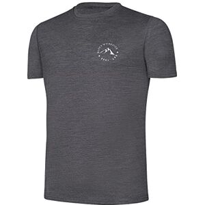 Black Crevice Merino T-shirt för män I högkvalitativ merinotröja I herr-t-shirt av 70% merinoull & 30% PES I temperaturreglerande t-shirt män I Mulesingfri skjorta för män, antracit, M Black Crevice Merino T-shirt för män I högkvalitativ merinotröja I herr-t-shirt av 70% merinoull & 30% PES I temperaturreglerande t-shirt män I Mulesingfri skjorta för män, antracit, M