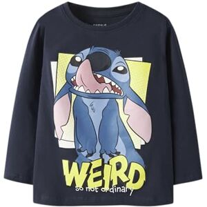 NAME IT Namn det Nmmdimitri Stitch Ls Nreg Top Wdi, marinblå blazer, 104 NAME IT Namn det Nmmdimitri Stitch Ls Nreg Top Wdi, marinblå blazer, 104