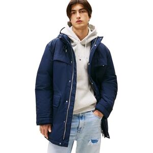 Tommy Jeans herr TJM CITY READY PARKA DM0DM22251, blå, XS, Blå (mörk natt marinblå), XS Tommy Jeans herr TJM CITY READY PARKA DM0DM22251, blå, XS, Blå (mörk natt marinblå), XS