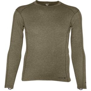 Carhartt Herr Base Force tung polyesterull Crew Layer Top, Djupt bränd olivljung, XL Carhartt Herr Base Force tung polyesterull Crew Layer Top, Djupt bränd olivljung, XL