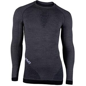 UYN Fusyon termisk kompressionströja för män Grey York/Avio/White S/M UYN Fusyon termisk kompressionströja för män Grey York/Avio/White S/M
