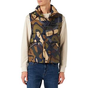 Blauer Herr vadderad vadd dunväst, 717 hö grön, XXXL Blauer Herr vadderad vadd dunväst, 717 hö grön, XXXL