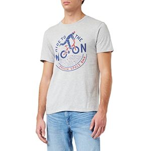 Fédération française de cyclisme T-shirt herr, Grå Mel, S Fédération française de cyclisme T-shirt herr, Grå Mel, S