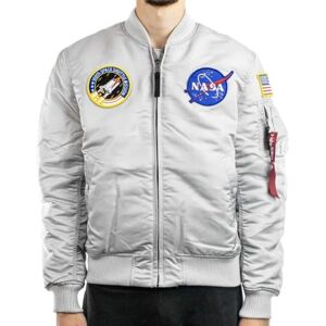 Alpha Industries MA-1 VF NASA Bomberjacka för män Pastel Grey Alpha Industries MA-1 VF NASA Bomberjacka för män Pastel Grey