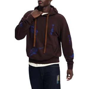 Desigual Sweat_Chocolate Sweatshirt, Brun, L Herr, Brun, L Desigual Sweat_Chocolate Sweatshirt, Brun, L Herr, Brun, L