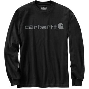 Carhartt avslappnad passform, tung långärmad logotyp, grafisk t-shirt Carhartt avslappnad passform, tung långärmad logotyp, grafisk t-shirt