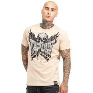TapouT Herr T-shirt normal passform Creston, sand/svart/silver, L, Sand/svart/silver, L TapouT Herr T-shirt normal passform Creston, sand/svart/silver, L, Sand/svart/silver, L