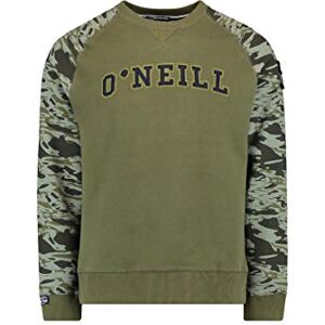 O'Neill Runyon Crew Sr Långärmad tröja, Man, Grön (Winter Moss), S O'Neill Runyon Crew Sr Långärmad tröja, Man, Grön (Winter Moss), S