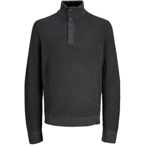 JACK & JONES Jjethan Knit High Neck, svart, XL JACK & JONES Jjethan Knit High Neck, svart, XL