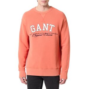 GANT Graphic Sweatshirt, Djuporange, XXL GANT Graphic Sweatshirt, Djuporange, XXL