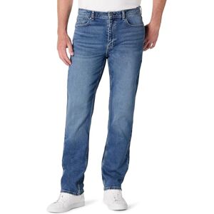 Amazon Essentials herr låg stretch rak passform jeans, Tonad medium blå, 42W / 28L Amazon Essentials herr låg stretch rak passform jeans, Tonad medium blå, 42W / 28L