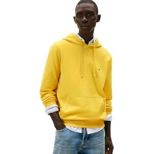 Tommy Hilfiger Män ESSENTIAL TERRY HOODY MW0MW37235 Pullover huvtröja, Gul, S, Gul (morgonsida gul), S Tommy Hilfiger Män ESSENTIAL TERRY HOODY MW0MW37235 Pullover huvtröja, Gul, S, Gul (morgonsida gul), S