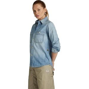 G-STAR RAW Normal denimskjorta, långärmad, Blå (Sun Faded Thames D24342-d539-g341), XXS G-STAR RAW Normal denimskjorta, långärmad, Blå (Sun Faded Thames D24342-d539-g341), XXS