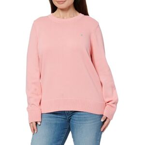GANT klassisk bomull C-hals, Geranium rosa, XXL GANT klassisk bomull C-hals, Geranium rosa, XXL