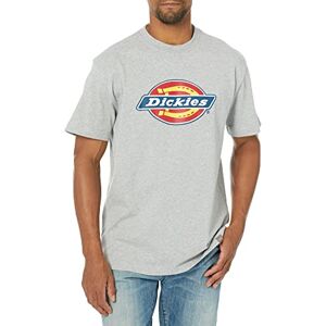 Dickies Herr kortärmad trefärgad logotyp grafisk T-shirt, ljung grå, L, Ljung grå, L Dickies Herr kortärmad trefärgad logotyp grafisk T-shirt, ljung grå, L, Ljung grå, L