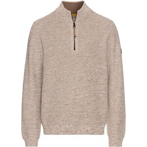 camel active herr stickad tröja av bomullsblandning, sand, 3XL camel active herr stickad tröja av bomullsblandning, sand, 3XL