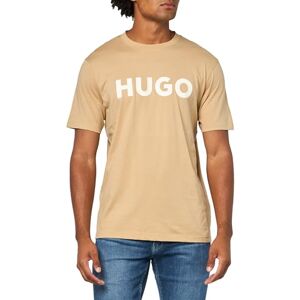 HUGO Boss kortärmad t-shirt med tryck för män, Pimpsten, S HUGO Boss kortärmad t-shirt med tryck för män, Pimpsten, S