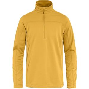 Fjällräven Herr Abisko Lite fleece halv dragkedja tröja, Ochre, S, ockra, S Fjällräven Herr Abisko Lite fleece halv dragkedja tröja, Ochre, S, ockra, S