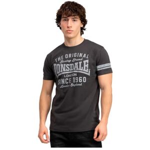 Lonsdale T-Shirt Herr Regular Fit WINNARD, Antracit/Grå, S Lonsdale T-Shirt Herr Regular Fit WINNARD, Antracit/Grå, S