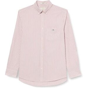 GANT REG Oxford Banker randig skjorta, Järnröd, XXL GANT REG Oxford Banker randig skjorta, Järnröd, XXL
