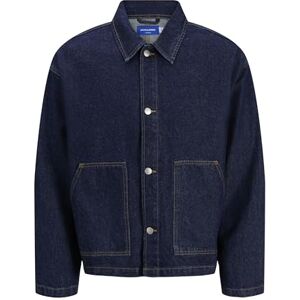 JACK & JONES Jorboxy denim skjorta Ls, Mörk denim, S JACK & JONES Jorboxy denim skjorta Ls, Mörk denim, S