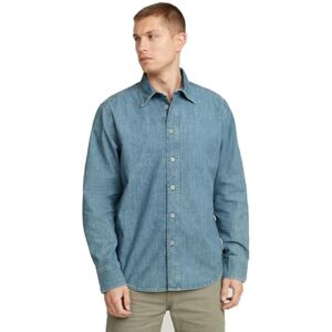 G-STAR RAW Regular denimskjorta, Blå (Faded Breeze D25518-d953-h167), L G-STAR RAW Regular denimskjorta, Blå (Faded Breeze D25518-d953-h167), L