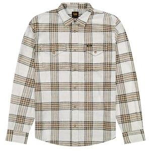 Lee CLEAN Western skjorta, Ecru Ochre Plaid, XL Lee CLEAN Western skjorta, Ecru Ochre Plaid, XL