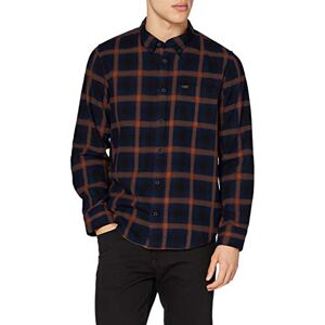 Lee Herr button down skjortor, marinblå, XL Lee Herr button down skjortor, marinblå, XL