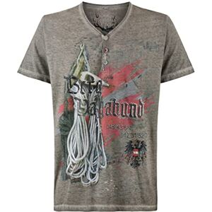 Stockerpoint Herr bergvagabund Austria t-shirt, sten, S Stockerpoint Herr bergvagabund Austria t-shirt, sten, S