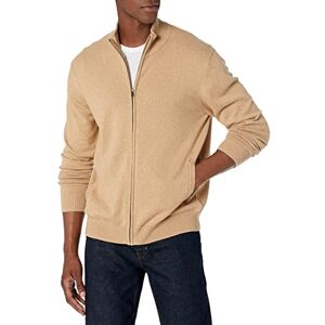 Amazon Essentials herrtröja med hel dragkedja, kamel ljung, XX-Large Amazon Essentials herrtröja med hel dragkedja, kamel ljung, XX-Large